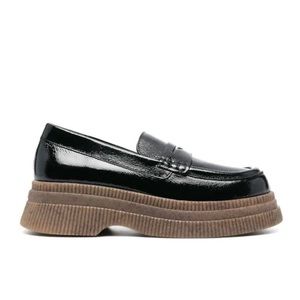 GANNI 55mm Penny Slot Loafer - Sz 8.5 9  eu 39 Gum Sole Platform